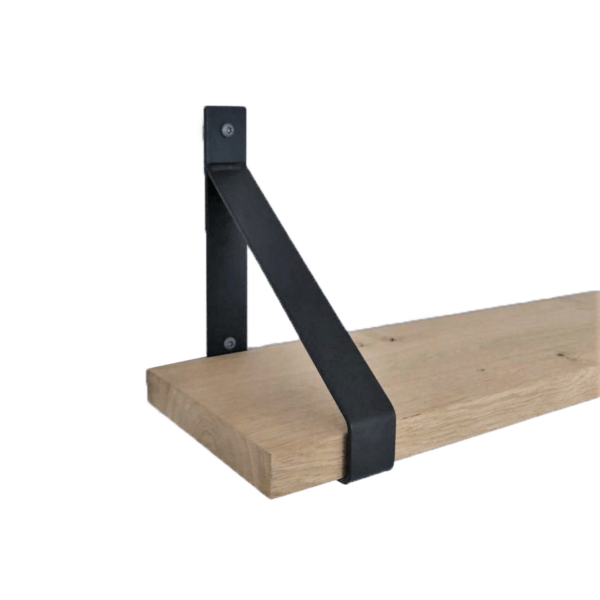 De Industriële Plankdragers Mat Zwart - 20 cm - Afbeelding 4