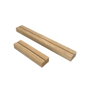 Kaarthouders eiken - set