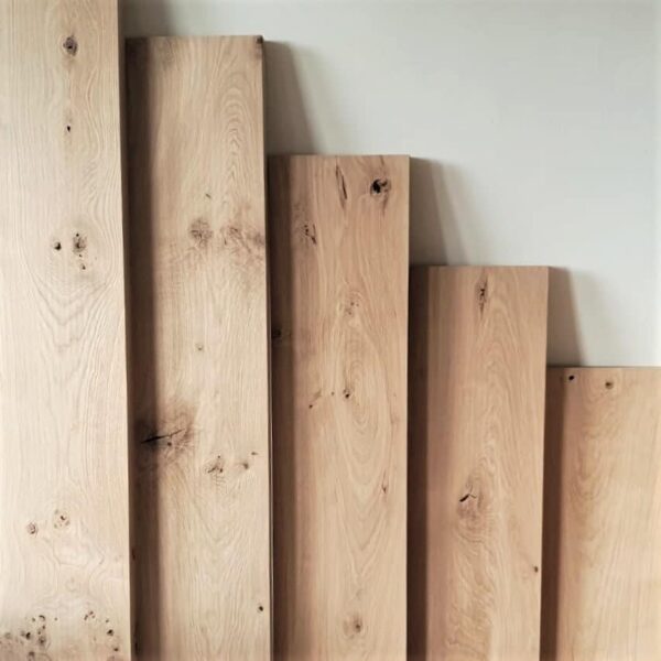 De Industriële Plankdragers L-vorm UP met eiken plank - 30 cm - Afbeelding 10