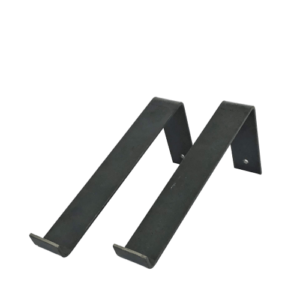 De Industriële Plankdragers L-vorm Mat Blank – 25 cm