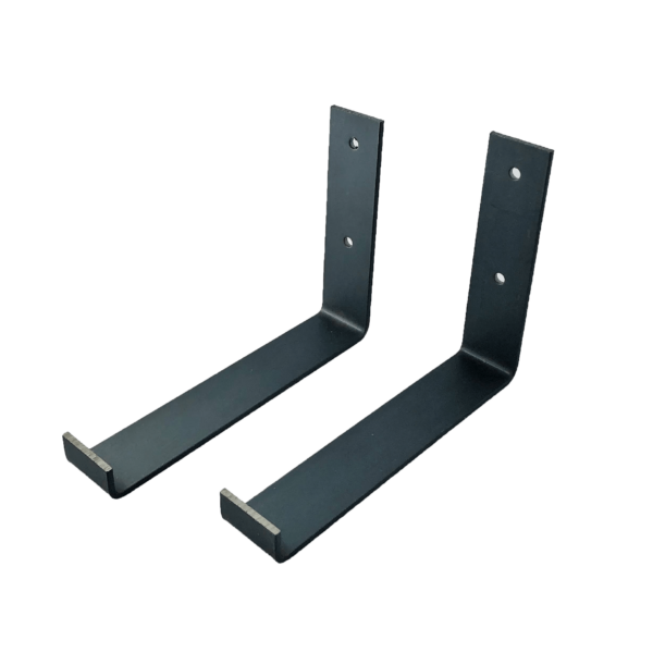 De Industriële Plankdragers L-vorm UP Mat Blank – 20 cm