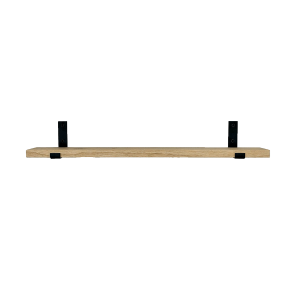 De Industriële Plankdragers L-vorm UP met eiken plank - 15 cm - Afbeelding 2