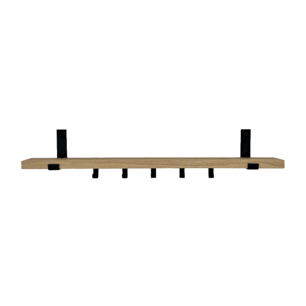De Industriële Plankdragers L-vorm UP met eiken plank - 15 cm - Afbeelding 6
