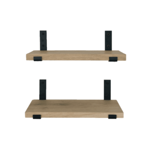 Prijstopper: Twee wandplanken mét dragers vanaf 100 euro!