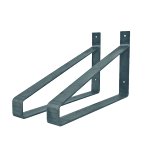 De Industriële Plankdragers XL Zonder Coating - 40 cm