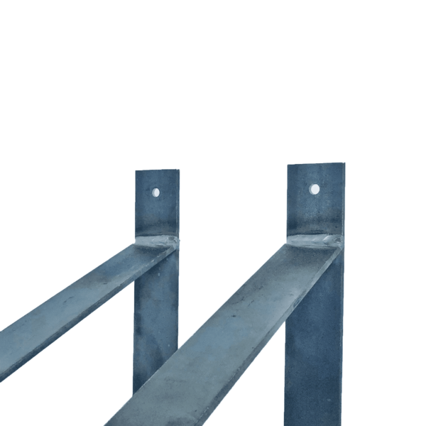 De Industriële Plankdragers XL Zonder Coating - 40 cm - Afbeelding 2