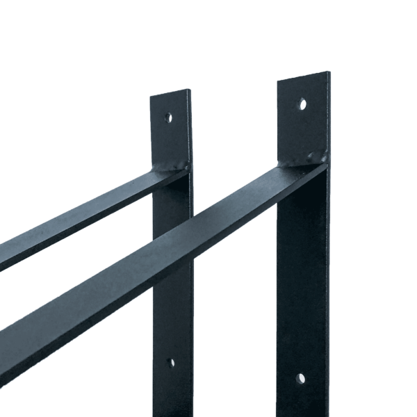 De Industriële Plankdragers XL Mat Zwart - 35 cm - Afbeelding 3