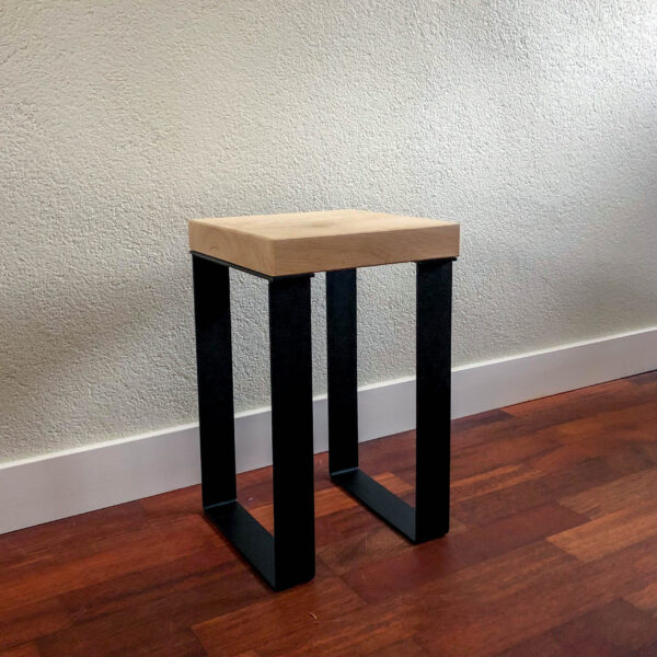 Slimme bijzettafel – Plantentafel Mat Zwart Laag - Afbeelding 3