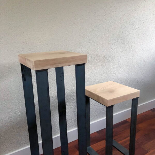 Slimme bijzettafels - Plantentafel Zonder Coating (set) - Afbeelding 3