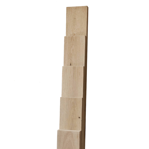 De Industriële Plankdragers L-vorm met eiken plank – 10 cm - Afbeelding 10