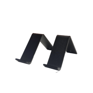 De Industriële Plankdragers L-vorm Mat Zwart – 10 cm