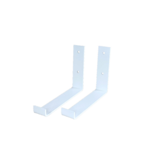 De Industriële Plankdragers L-vorm UP Mat Wit – 20 cm