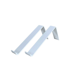 De Industriële Plankdragers L-vorm Mat Wit – 25 cm