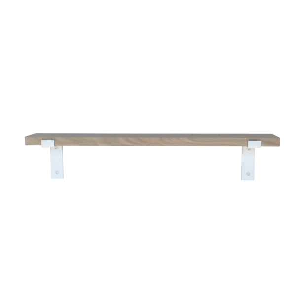 De Industriële Plankdragers L-vorm met eiken plank – 10 cm - Afbeelding 3