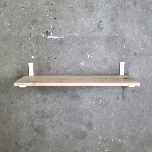 De Industriële Plankdragers L-vorm UP met eiken plank - 30 cm - Afbeelding 5