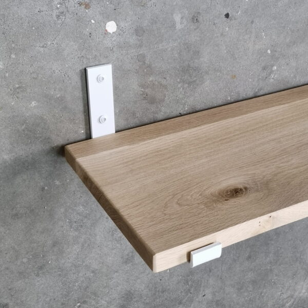 De Industriële Plankdragers L-vorm UP met eiken plank - 30 cm - Afbeelding 6