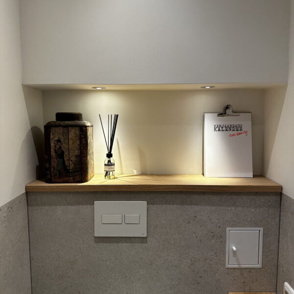 Houten toilet plank - eiken - op maat - Afbeelding 3