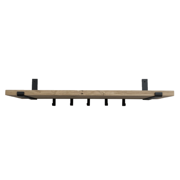De Industriële Plankdragers L-vorm UP met eiken plank - 30 cm - Afbeelding 3