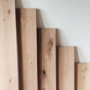 Eiken plank op maat