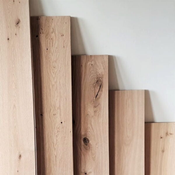 Eiken plank op maat