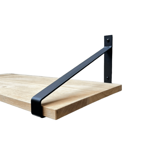 De Industriële Plankdragers met eiken plank - 40 cm - Afbeelding 2