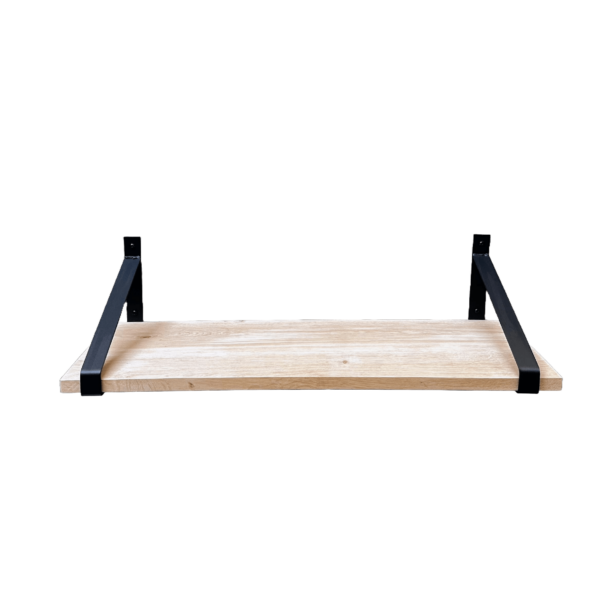 De Industriële Plankdragers met eiken plank - 40 cm
