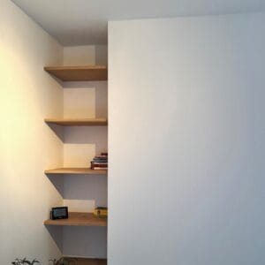 Eiken nisplank op maat