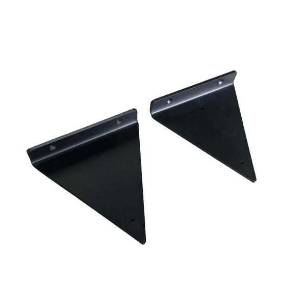 De Industriële Plankdragers Driehoekvorm met eiken plank - 15 cm - Afbeelding 4