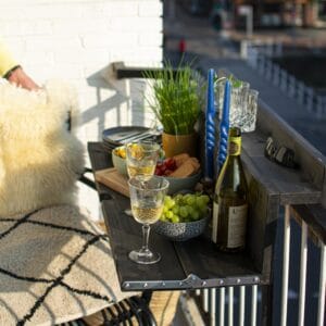 Op Maat - De Slimme Balkontafel XL opklapbaar