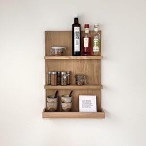 Houten wandbord eiken - 60x40 cm - Linde